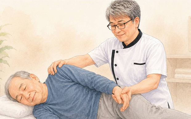 自費訪問整体（まゆひ郷の独自手技）